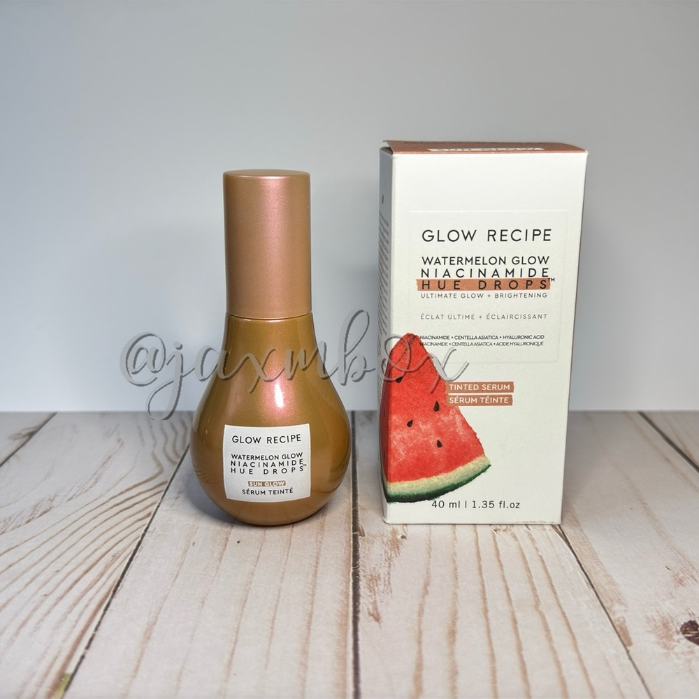 Glow Recipe Watermelon Glow Niacinamide Hue Drops Sun Glow Serum